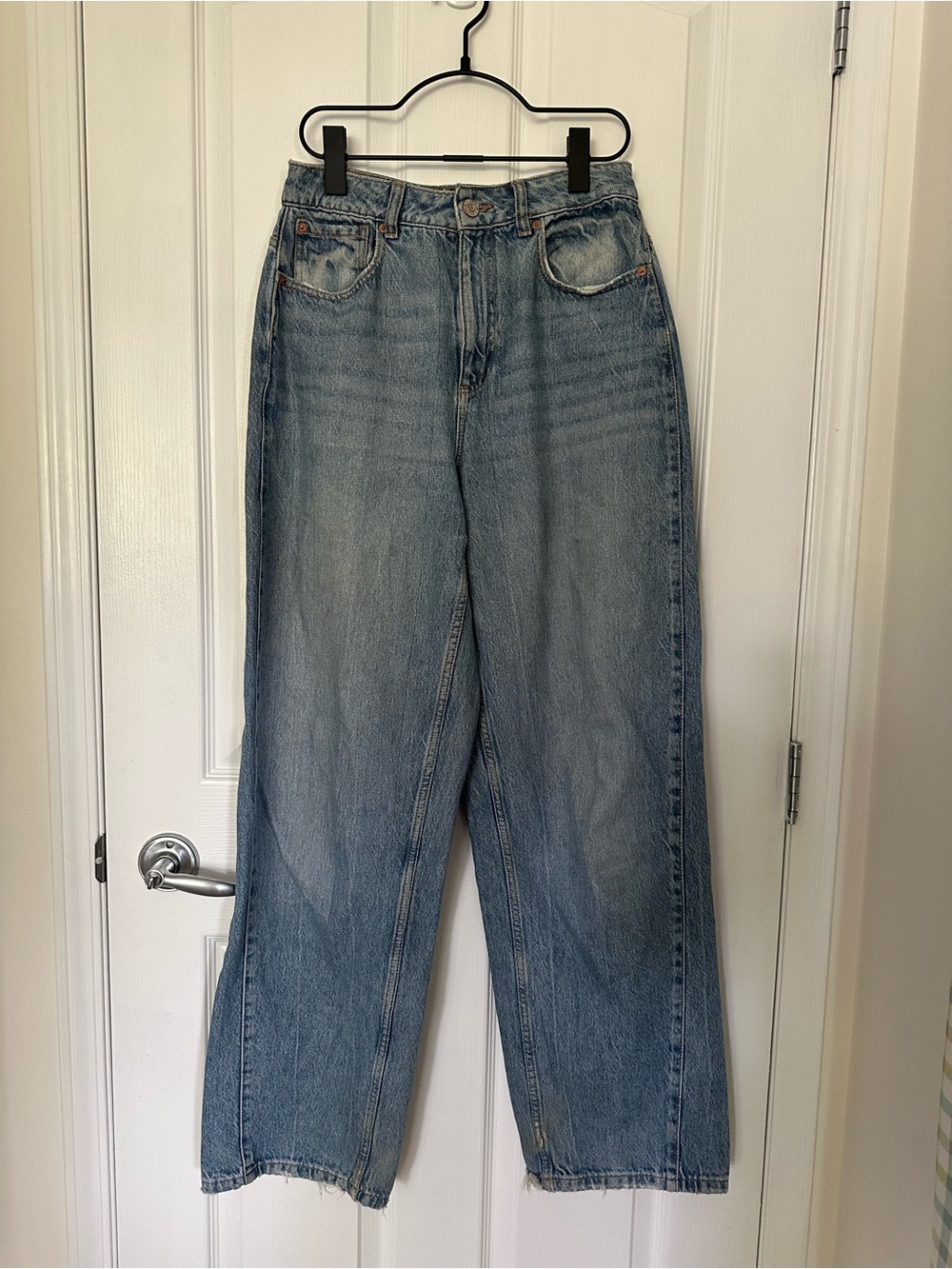 Garage Worn-in Wide Leg Jeans sz 3 | 26